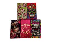 3117CSkull2 Candy Skull Design Holds 100s Size Cigarettes Push To Open (12PC)