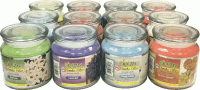 CANDLE15oz 15 oz Smoker’s Candle Assorted Scents (12PC)
