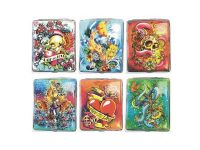 3102L14TAT2. Tattoo Design Leather Wrapped Metal Cigarette Case , ing Size(12PC)
