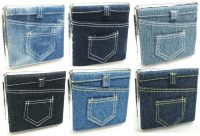 3102L20JEANS Denim Designs Leather Wrapped Holds 20 Cigarettes King Size (12PC)