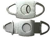 CUT567-12 Double Blade Stainless Steel Cigar Cutter (12PC) *
