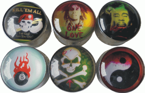 Gr3Epoxy, 3 Parts Epoxy Top Metal Grinder, 12pc/Tray, $4.50/Pc - Image 2