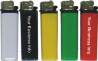 DNIS Your Information Printed On 1 Or Assorted Solid Color Disposable Lighters (350PC)