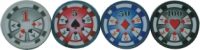 1398NL Poker Chip Design Low Numbers (25PC)
