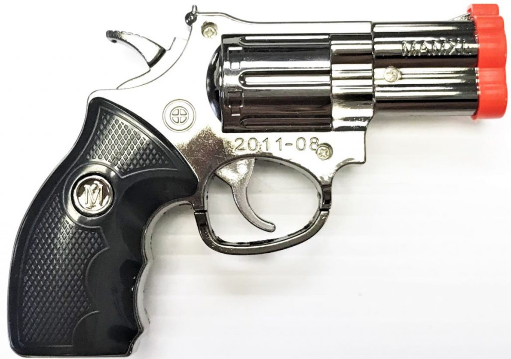 1722NS Gun Design W/ Laser Jet Flame (16PC) Sunshine Wholesale Lighters