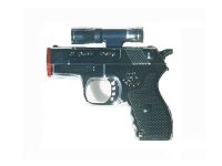 1696-1 Pistol Design W/ LED Jet Flame (16PC)