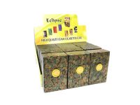 3116MC Metallic Camouflage Design Holds King Size Cigarettes Push To Open (12PC)