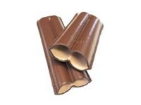 S3350-2 2 Finger Genuine Leather Cigar Case (3PC)*