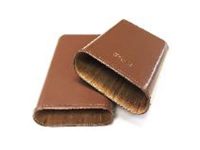 S3367 Cedar Lined Genuine Leather Cigar Case  (3PC)*
