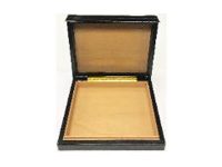 S3368 Cedar Lined Genuine Leather Table Top Cigar Case Box (6PC)