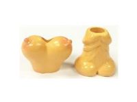 BUTTMF. Male & Female Risque Ceramic Snuffer (24PC)