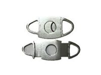 CUT567-12 Double Blade Stainless Steel Cigar Cutter (12PC) *