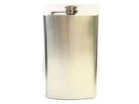 FL10OZ Stainless Steel Flask Holds Up To 10 oz (3PC) *