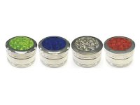 GR3CT Clear Top Metal Grinder Assorted Colors (6PC)