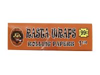 RASTA1.25 1 1/4 Size Rolling Papers 50 Sheets / Book (50PC)
