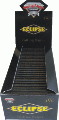 RPE1.25 1 1/4 Eclipse Rolling Paper 50 Sheets / Book (50PC)