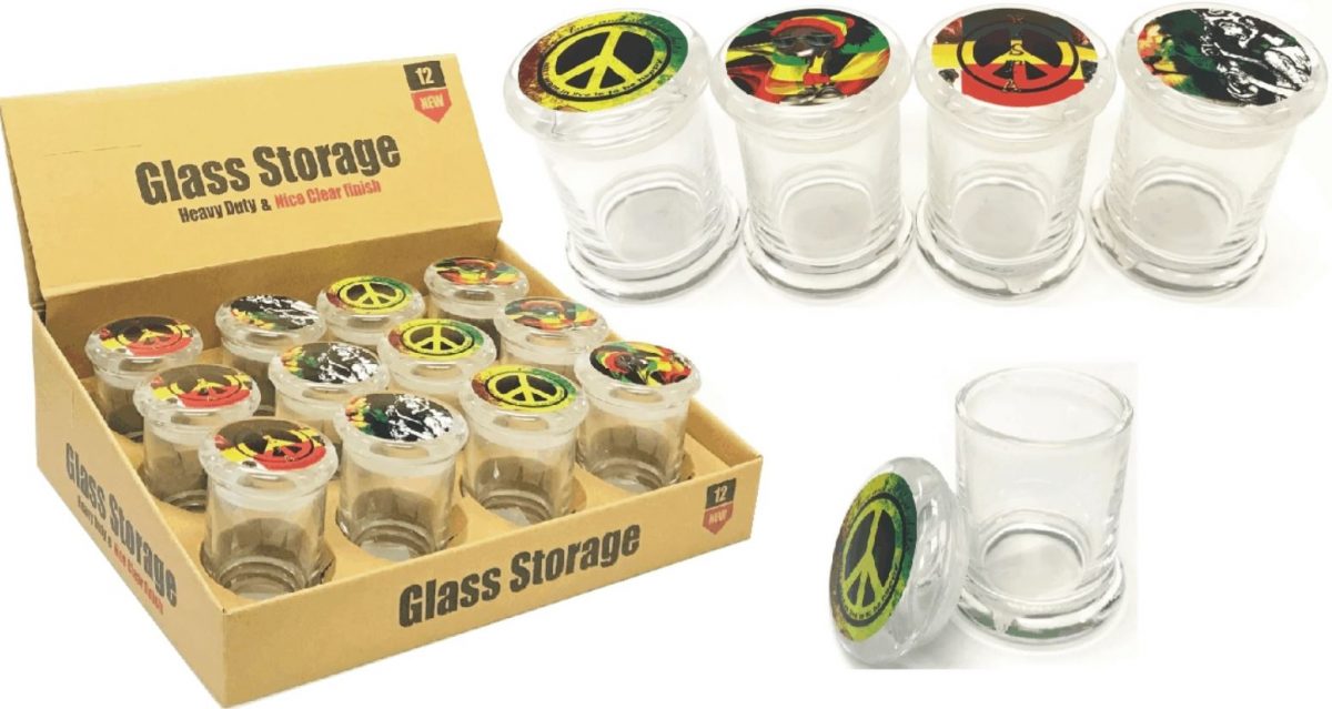 Get Wholesale Lucky Stash Air Tight Glass Pop Top Jars 12pks – Got Vape  Wholesale