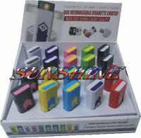EL-USB Electronic Windproof Lighter W/ USB Charge  (20PC)
