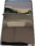 Silver Thin Oil Lighter, Oil2, 12pcs/Tray, $1.25/Pc