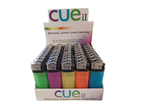 Cue2, Patel Disposable Lighter, 50Pcs/Tray, $0.12/Pc