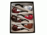 PipeSet6-D1, 6  Mixed Durable Pipe Set in Box, 6 Boxes Min, $12.00/Box