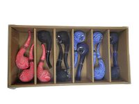 Pip1012-1, Silicone Pipe, 12 pipes/Gift Box, 1 Box Min, $4.00/Pipe