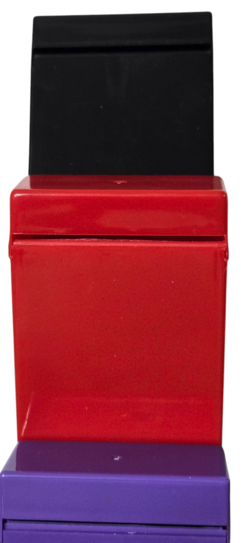 3114S1 Solid Plastic Cigarette Case King Size, Flip Open(12PC) - Image 3