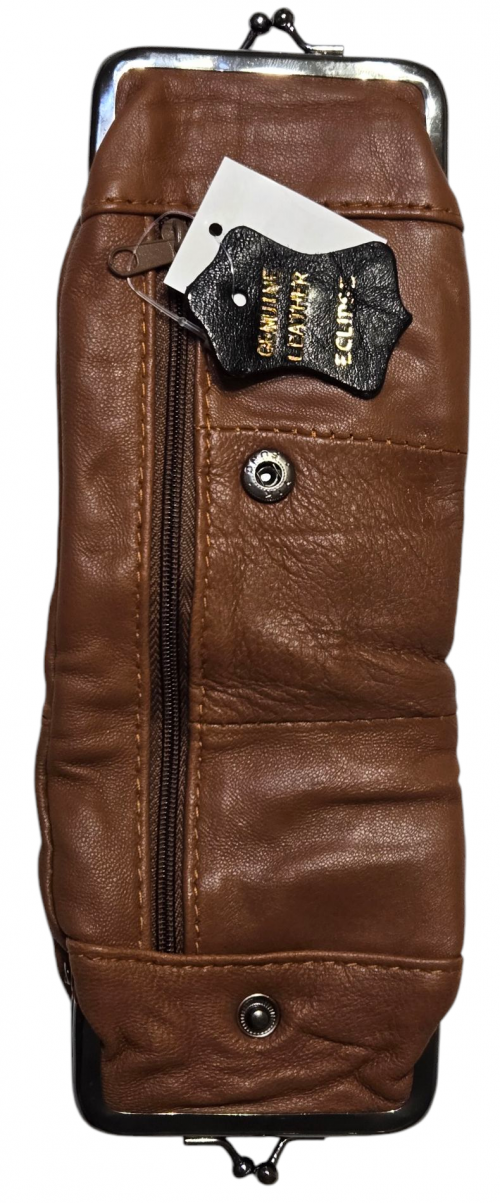 3212ZBR-100, Deluxe Full Leather Lamb Skin Cigarette Pouch, King & 100's, 12pcs, $4.99/Pc - Image 5
