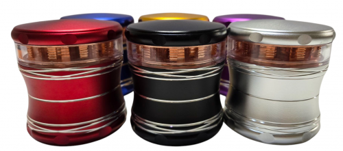 GRD50, 63mm PT Aluminum 4 Parts Grinder W/Drawer, 6pcs, $14.99/pc - Image 4