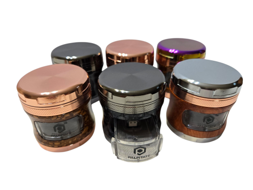 GRD55, 63mm PT Aluminum 4 Parts Grinder W/Drawer, 6pcs, $14.99/pc - Image 2