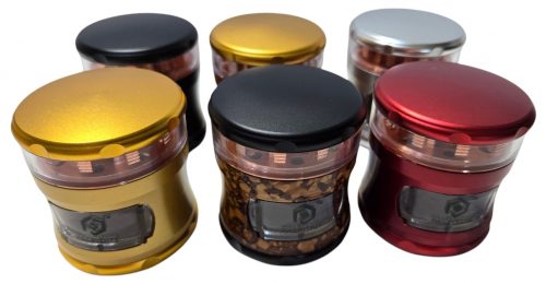 GRD81, 63mm PT Aluminum 4 Parts Grinder W/Drawer, 6pcs, $14.99/pc - Image 4