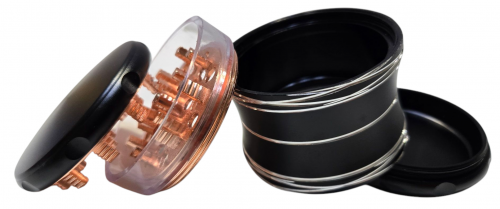 GRD50, 63mm PT Aluminum 4 Parts Grinder W/Drawer, 6pcs, $14.99/pc - Image 2