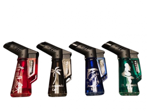 K107-144, Imprinted Drop Name Torch Lighter, 144pcs Min, $2.75/pc - Image 2